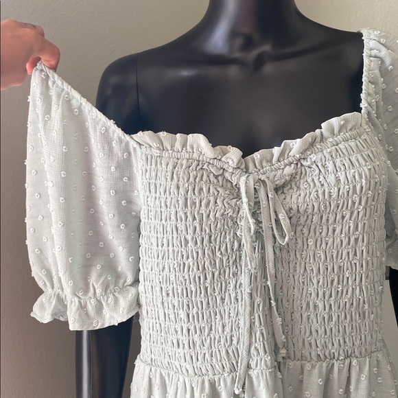 As U Wish Light Blue Mini Dress - Picture 12 of 12